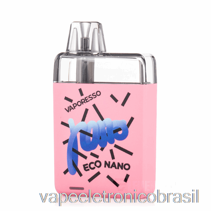 Vape Recarregável Vaporesso Eco Nano Pod System Pêssego Rosa